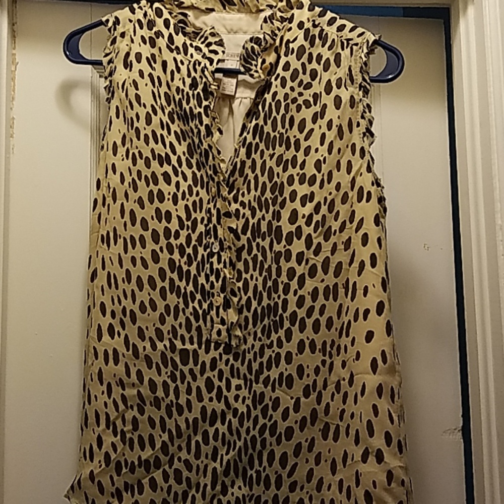 J Crew print top